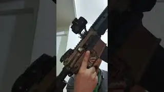 Airsoft Compare Dummy Silencer vs Dummy Compensator for Gbbr Mws #toys #airsoft #toyguns #airsoftcqb