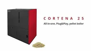 CORTENA 25 - 25kW All-in-One Pellet Boiler