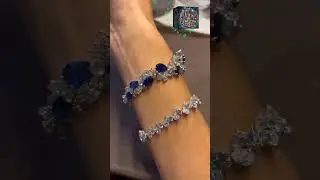 Ruby& Diamond Ring Ruby & Emerald EarringSapphire& diamond Bracelet  #viralreelsシ #viralvideoシ #Ruby