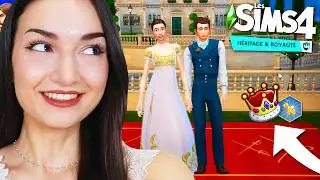 On joue en avant première avec le nouveau pack d'extension Héritage et Royauté sur les Sims 4 !