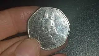 Squirrel Nutkin 50p coin beatix potter uk