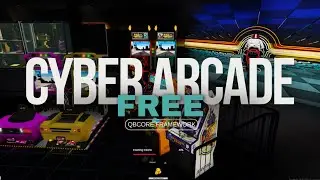 FREE QBCore Cyber Arcade Script Showcase