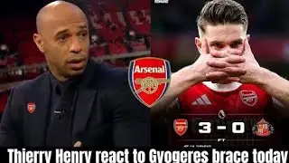 THIERRY HENRY ECSTATIC AS ARSENAL DOMINATE SUNDERLAND 3&ndash;0 WITH PERFECT PERFORMANCE