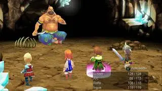 Final Fantasy III 3D Remake - Djinn Boss Fight