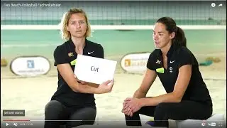 Das Beach-Volleyball Fachvokabular