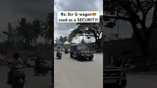 Billionaire&rsquo;s use Rs:5cr car for security! #supercar