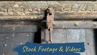 Locked in Time | Rusted Lock on Ancient Wooden Door | Abandoned Heritage India