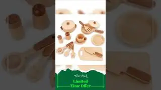 Log Wooden Kitchen Toy &ndash; Inspire Imagination and Learning Through Play