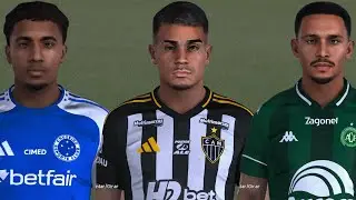 Facepack + Tattos - BR V113 | Ryan Guilherme, Reinier e Mailson | PES 21 PC