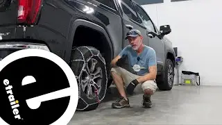 Conquer Winter Roads: Installing Konig Self Tensioning Tire Chains on a 2025 GMC Sierra 1500