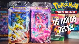 Novos Decks Pok&eacute;mon V - DEOXYS V e ZERAORA V - Baralhos Pok&eacute;mon