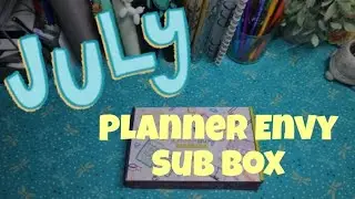 July Planner Envy Sub Box