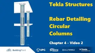 Tekla Structures - Chapter 4, Video 2 - Circular Columns
