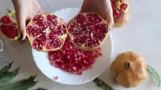 Tres formas de comer y pelar una granada -  Exotic Fruit Box