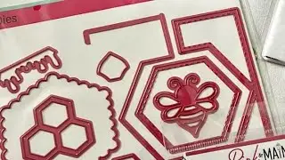 Hexagon Flip Card with Demo Donna