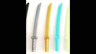 Ranking The Top 5 Most Detailed LEGO Ninjago Weapons!!! #shorts