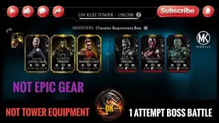 Lin Kuei Tower 190 & Reward 🎮 Mortal Kombat Mobile/MK Mobile/MKM #mortalkombatmobile #mkmobile #mkm