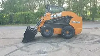 CASE SV250 SkidSteer Loader - Test Drive Working Review | diggersandtractors.com