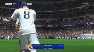 FIFA 23 Super sub Toni Kroos providing the assist to take the aggregate lead