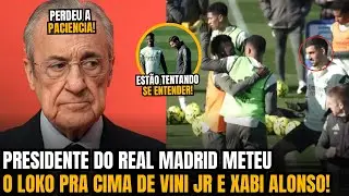 🚨NOSSA! OLHA O QUE PRESIDENDE DO REAL MADRID FEZ PARA RESOLVER PROBLEMA ENTRE VINI JR E XABI ALONSO!