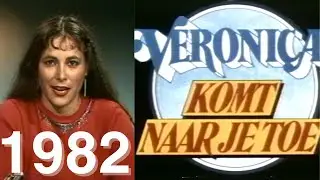 Veronica | Promo's | Omroepster Léonie Sazias kondigt aan (28.07.1982)