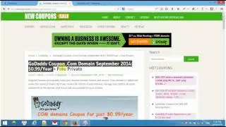 How to use GoDaddy Coupon & Promo Codes - Updated 2019