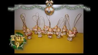 DIY #upcycling | gebrauchte Engelsfiguren wieder aufh&uuml;bschen | #weihnachtsdeko # aus alt mach neu