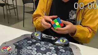9.00 3x3 Average w/ 8.44 Single