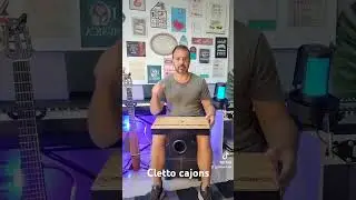 O melhor cajon de colo &eacute; esse. #cajon