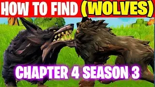 Where to Find a wolf or boar in fortnite Chapter 4 Season 3 -  Spot For Wolves locations in fortnite