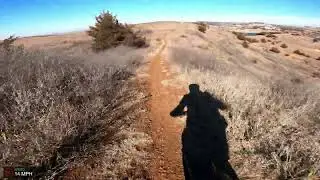 Switchgrass Trails at Wilson State Park, KS - Hell Creek Loop