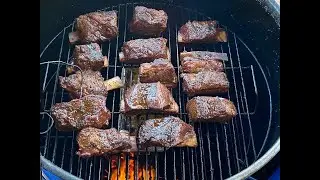 Hickory Smoked Beef Short Ribs on the Gateway Drum Smoker