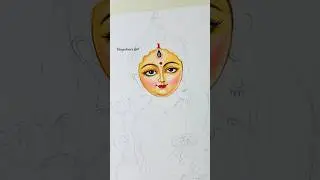 Lakshmi Mata Drawing, #shorts #art #drawing #lakshmi #laxmimata
