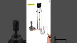 Potentiometer Connection 🔌🔌#electronic #electrical #shorts #viral #potentiometer #trending