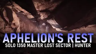 Aphelion's Rest - 1350 Master Lost Sector (Hunter) [Destiny 2]