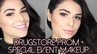 DRUGSTORE PROM MAKEUP |  Budget Friendly Special Event, Wedding, Formal Makeup