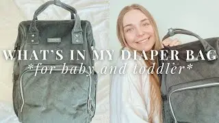 WHAT'S IN MY DIAPER BAG // for my baby and toddler