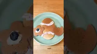 Quick, Easy, Fun Pancakes, Perfect for Easter 🐰💐 #pancakes #breakfast #easter