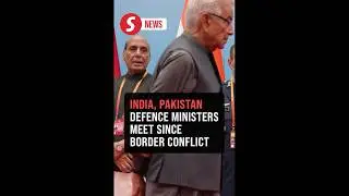 India and Pakistan defence ministers meet at summit for first time since border conflict