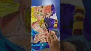 My real insane drawing  evolution ! Insane progress# dragon ball super# shorts# YouTube# viral