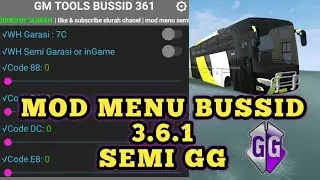 NEW❗MOD MENU BUSSID 3.6.1 SEMI GG SUPPORT BIGMAP noROOT noVIRTUAL