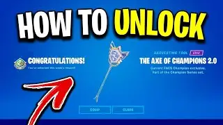 How to get the FNCS Pickaxe in Fortnite (WORKING 2025)