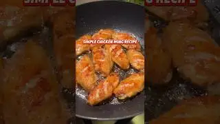 Простой рецепт куриных крылышек #рецепт #легкийрецепт #куриныекрылышки #китайскаяеда #китайскаякухня