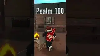 Psalms 100 #roblox #bible