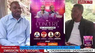 GRAND CONCERT DE PRÉSENTATION DE L'ALBUM LA CHARITÉ Pst GAËL🇨🇬🇨🇩