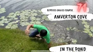Ivan Jen jump in that water after losing on a bet at Amverton Cove.