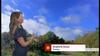 Weather images - Warm blip summer coming and then rain warnings also and where (UK) 18/Sep/2025