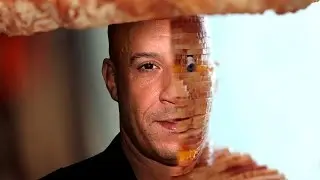 Laser Cut Vin Diesel Ham and Cheese Sandwich