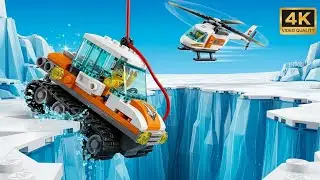 LEGO City Арктика: Снегоход упал в расщелину! ❄️🚜