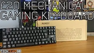 &pound;20 Mechanical Gaming Keyboard | Aukey 88-key Review